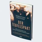 Buchtitel: "Der Teufelspakt" von Sebastian Haffner. Untertitel: "Eine Geschichte der deutsch-russischen Beziehungen".