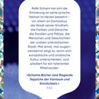 Text über Rafik Schamis Erinnerungen an Damaskus. Zitiert die FAZ: „Schamis Bücher... Fantasie und Sinnlichkeit.“ Arabeskenmuster.
