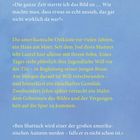 Text: »Die ganze Zeit starrte ich das Bild an...«, Rahmenhandlung an der amerikanischen Ostküste, mysteriöses Gemälde.