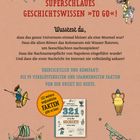 "Hier kommt superschlaues Geschichtswissen »to go«! Übersichtliche und kompakte 99 verblüffendsten Fakten."

Illustration von Figuren, einem Buchcover und Objekten.
