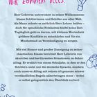 „Ist kein Problem, Herr Lehrerin. Wir können alles.“ Text über Lehrer einer multikulturellen Klasse, Herausforderungen im Alltag. Malzeichnung einer Glühbirne.