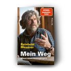 SPIGEL Bestseller-Autor, Reinhold Messner, Mein Weg, Bilanz eines Grenzgängers. Ein Mann mit Bart in kariertem Hemd.