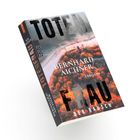 Buchcover „Totenfrau“ von Bernhard Aichner. Thriller. Luftaufnahme einer Küste mit herbstlichen Bäumen.
