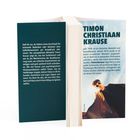 Links längerer Text über Mentaltechniken von Timon Krause. Rechts Name "Timon Christiaan Krause", Infos über seine Arbeit.