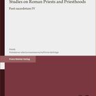 „Studies on Roman Priests and Priesthoods“, Jörg Rüpke. Titelbild mit braunen und weißen Abschnitten.