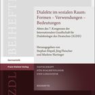 „Dialekte im sozialen Raum: Formen – Verwendungen – Bedeutungen“ Akten des 7. Kongresses der IGDD. Herausgeber: Stephan Elspaß, Jürg Fleischer, Marlene Hartinger. Franz Steiner Verlag.