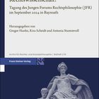 Buchtitel: "Wie wissenschaftlich ist die Rechtswissenschaft?" mit Statue von Figuren darunter. Franz Steiner Verlag.