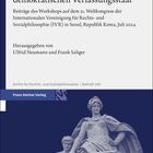 "Buchcover: 'Ziviler Ungehorsam im demokratischen Verfassungsstaat'. Herausgeber: Ulfrid Neumann, Frank Saliger. Skulptur: Figurengruppe."