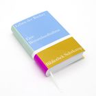 „Leben der Bücher: Eine Bestandsaufnahme“ steht auf einem bunten Buchcover; „Bibliothek Suhrkamp“ unten.