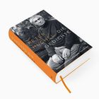 „PETER HUCHEL DIE GEDICHTE“ steht auf dem Buchcover. Schwarz-weiß-Foto eines Mannes, orangefarbener Buchrücken.