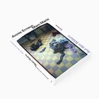 Buchtitel: "Annie Ernaux Marc Marie - Auf den Bildern". Ein Zimmer mit verstreuten Kleidern auf einem Schachbrettboden.