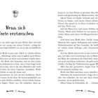 "Wenn sich Worte vertauschen" ist der Titel. Eine Erzählung über eine Lehrerin namens Frau Vogel und Schülerinnen im Stuhlkreis.