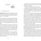 1. Kapitel. Louve – viele Sonnenläufe zuvor. 

Sumpfpiranha, der: Gattung: Schattenwandler. Lebt in den tiefsten Sümpfen des Schattenreiches; betäubt seine Opfer mit dem Gift seiner Fangzähne; löst starke Halluzinationen aus; Wirkdauer: 1-3 Rá-Uhrenflüsse.

Seitenzahl: 16, 17.