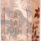 „JULIA DIPPEL, CASSARDIM, JENSEITS DER SCHWARZEN TREPPE, ILLUSTRATION: Verzierungen und Blumen in warmen Tönen.“