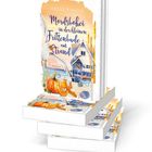 Auf dem Buchcover steht "Mordsbohei in der kleinen Frittenbude am Strand". Es zeigt eine Strandhütte, Möwe und Kürbisse.