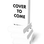 Text: "COVER TO COME". Illustration von einem Stapel Bücher mit weißem, unbedrucktem Einband.