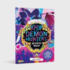 "Das inoffizielle KPOP DEMON HUNTERS Activity Buch." Buntes Cover mit Silhouetten und Dekorationen.