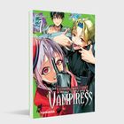 Text: "Chisaki Kanai", "7", "My Dear Curse-Casting Vampiress", "HAYABUSA". Drei Anime-Figuren, lebhafte Farben.