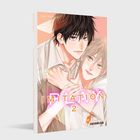 "Night.6", "Nagisa.", "Mn...", "Es ist schon Mittag." Manga-Illustration mit zwei Personen, eine schläft, die andere wacht auf.