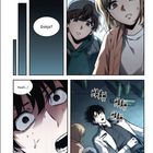 Text: "Dokja?", "Haah...!", "HAAH HAAH". 

Zwei Personen schauen besorgt auf eine am Boden liegende dritte Person.