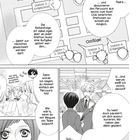 Ein Manga mit Sprechblasen. Personen planen einen Parcours in einem Gebäude mit verschiedenen Stationen.