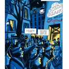 Paris, 20. Februar 1931. Menschenmenge vor Club. Viele stehen an, einige mit Kamera. Gebäude dunkelblau mit gelbem Licht.