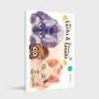 "Der Fuchs & der kleine Tanuki" steht auf einem Buchcover mit drei bunten, niedlichen Tiergesichtern.