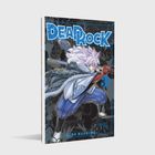 Titel: "DEAD ROCK". Unten steht "HIRO MASHIMA". Ein kämpferischer Charakter mit lila Haaren und Schwert.