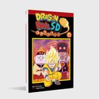 "Dragon Ball SD 11" in bunten Buchstaben oben. Illustration: Ein kämpfender Charakter mit gelber Haarpracht vorne, zwei Figuren dahinter.