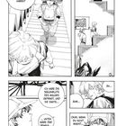 Comicseite mit fünf Panels. Zwei Personen sprechen über ein Muster im Keller. Szene zeigt Treppenhaus. Oben rechts Nummer #73.