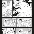 Text: „Zuck“, „Bitter Bibber“. Ein Junge treibt schlafend unter Wasser, Blasen umgeben ihn, seine Augen sind geschlossen.