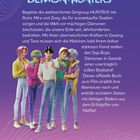 "K-Pop Demon Hunters", "Netflix", "Enthält 16 Seiten Film-Bilder". Illustration von vier stilisierten Figuren in futuristischer Kulisse.