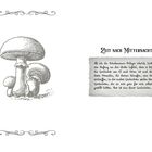 "Die Meisterin der Fantasy ist zurück!" steht in einem runden Feld. Umgebung: Nachtlandschaft mit Bäumen und Turm.