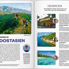 REISEPLANUNG

WILLKOMMEN IN SÜDOSTASIEN

LIEBLINGSPLÄTZE

Doppelbuchseite mit Texten, Bildern von Landschaften und Autorenbildern.