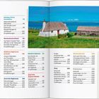 Inhalt: Edinburgh 38, Glasgow 58, Südsüdschottland 76; Bild zeigt Struan Cottage mit blauem Himmel und Meer im Hintergrund.