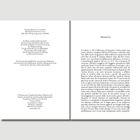 Linke Seite: Hinweise auf Urheberrecht und Publikation, inklusive Weblink. Rechte Seite: Italienischer Text über eine Edition.