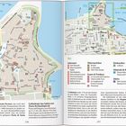 Sehenswürdigkeiten, Übernachten, Einkaufen, Essen & Trinken, Abends & Nachts, Aktiv. Text erklärt Bari mit Karte.