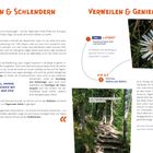 Wandern & Schlendern. Tag 1: Start am Wanderparkplatz Roß- und Buchstein. KM 0,5 Waldsteig Kehre um Kehre.