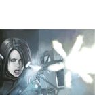 #12 DR. NOHMAN. Eine Illustration zeigt eine Person mit wütendem Gesichtsausdruck neben einer futuristischen Waffe.