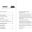INHALT. Bevor du beginnst: Ein ehrliches Wort... 9. Kapitelüberschriften und Seitenzahlen folgen. Ein schwarz-weißes Haus-Logo rechts oben.