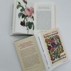 Buchtitel: "Tulpenwut und Rosenliebe" von Gabriele Tergit. Gezeigt sind das geöffnete Buch mit Rosenillustration und Cover.