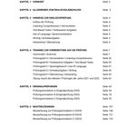 Inhaltsverzeichnis, Kapitel 1 bis 5, Seitenangaben. Hauptthemen: Realschulabschluss, Englischprüfung, Training, Originalprüfungen.