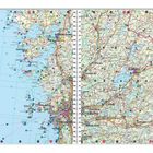 Die Karte zeigt Regionen um Göteborg, Alingsås, Mölndal, Kungälv und Partille. Küstenlinien und Straßennetze sind sichtbar.