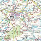 Landkarte von Haag und Umgebung mit Straßen und Ortsnamen wie Ederhöhe und Klingenbrunn, sowie markierten Sehenswürdigkeiten.