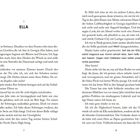 "1 ELLA" steht am Anfang. Der Text beschreibt ein Gewitter, Gedanken und Erlebnisse einer Person in der Schulzeit.
