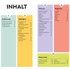 INHALT: Einführung, Highlights, Themen, Regionen, Reise-Infos. Die einzelnen Punkte enthalten Seitenzahlen.