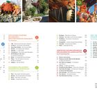 „Musterlayout“. Inhaltsübersicht mit Themen wie historische Orte, Architektur, Naturschönheiten und Restaurants in Frankreich.