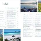 **Inhalt:** 
Fragen zu Natur, Fortbewegung, Tierbegegnungen. 
Bilder von einem Kanu am See, Sonnenblumenfeld, Tempel, Auto am Strand.