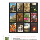 Titel: "Wort des Lebens 2027". Kalender mit zwölf Monatsblättern und Bibelversen, Heilig-Land-Motive.