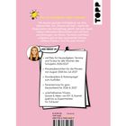 Texte: "Für ein Schuljahr voller Wissen!" "Hier findest du:" mit Aufgaben, Terminen für 2026/2027. Links Illustration eines Mädchens.